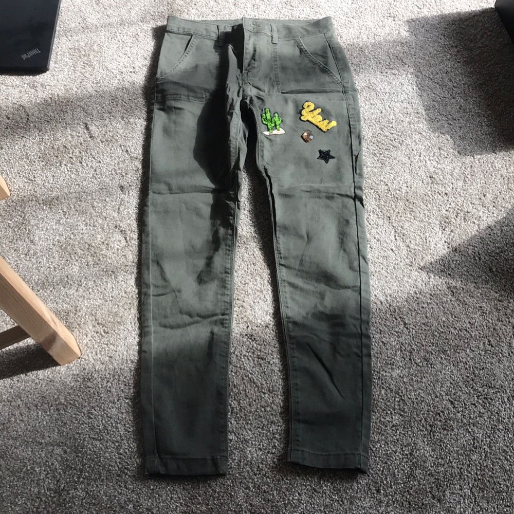 Calzedonia new green cactus legging, size S